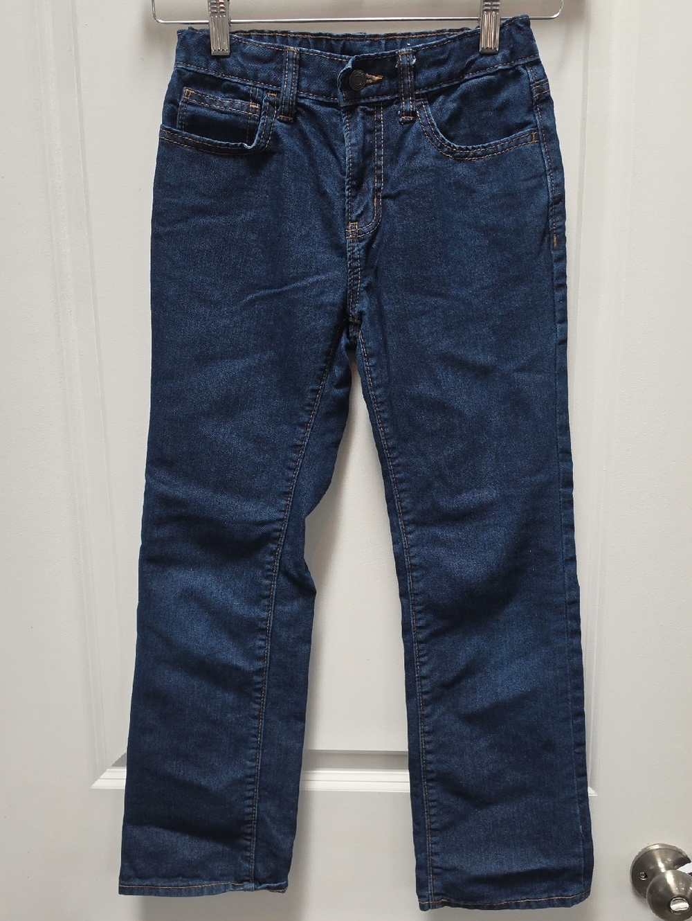 Old Navy Dark Blue Kids Straight-Leg Jeans